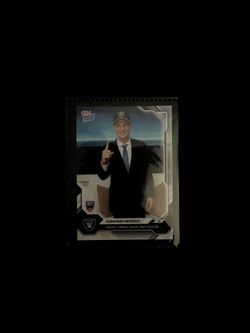 Fernando Mendoza Card Draft Day