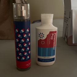 Bath & Body Full Size Lotion And Body Spray 