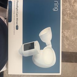 Floodlight Cam Wired Pro Ring Camera