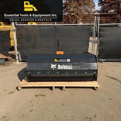 2023 Bobcat SWB72 Skid Steer 72" Sweeper Bucket Attachmen New Brushes!
