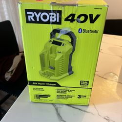 RYOBI 40V Lithium Hyper Charger 6x Faster 