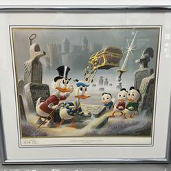 Gold Plate Edition Donald Duck and Uncle Scrooge Dubious Doings At Dismal Downs