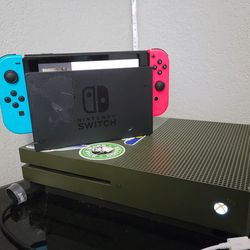 Xbox One S + Nintendo Switch
