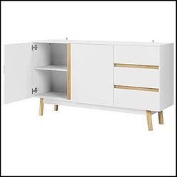 White sideboard cabinet