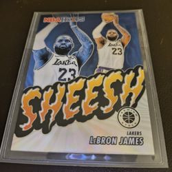 LeBron James SHEESH Prizm Mint