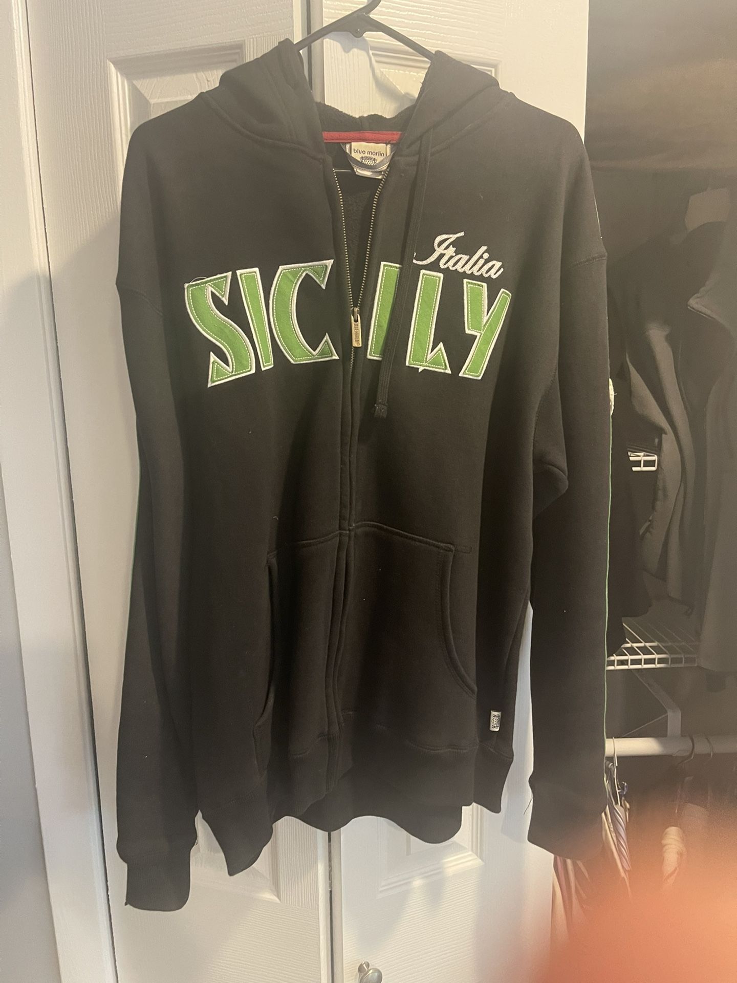 Sicily Zip Up Hoodie Jacket
