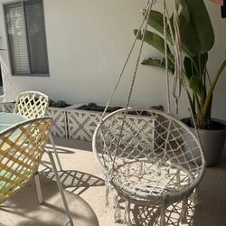 Cotton Maccrame Hammock Chair