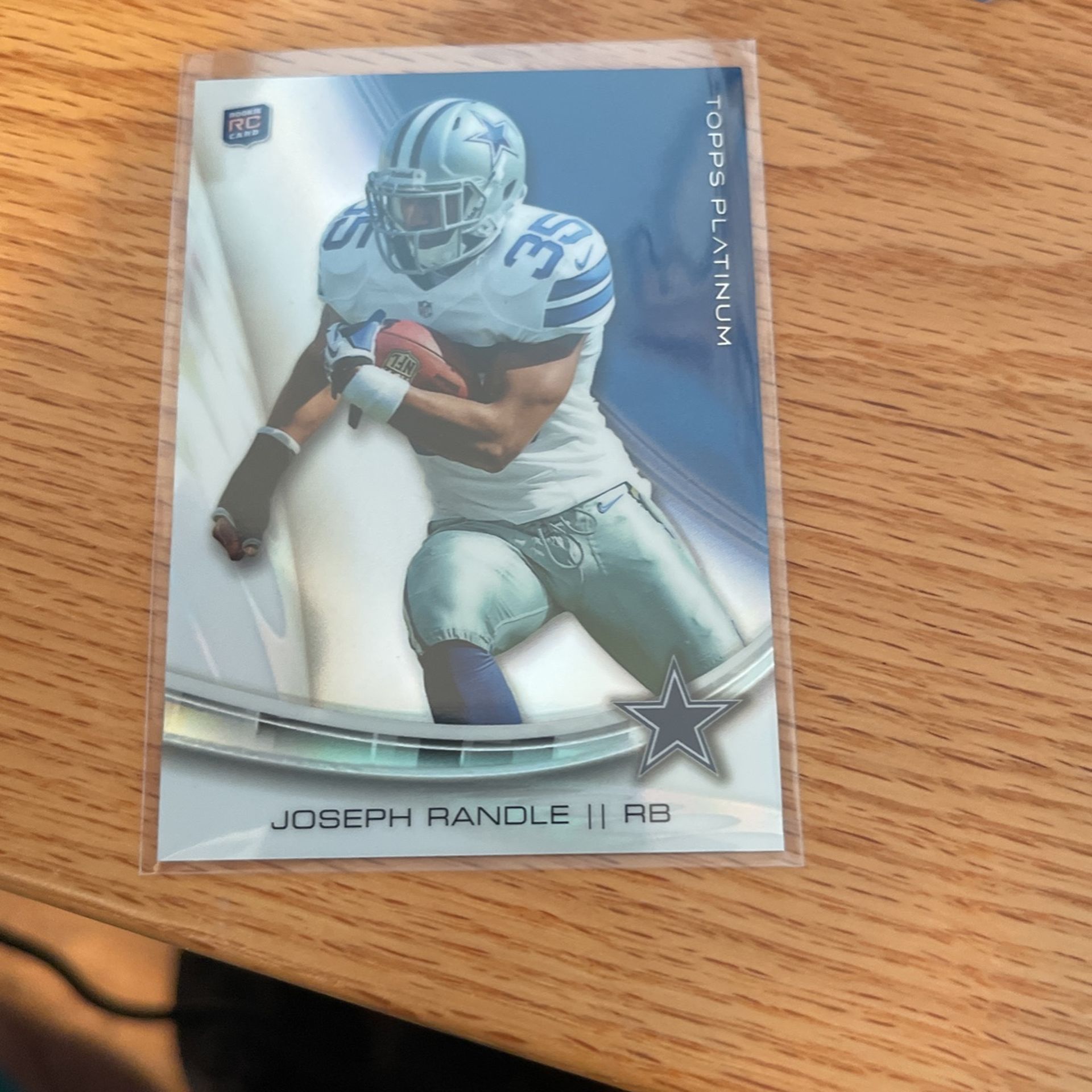 2013 Topps Platinum Joseph Randle Rookie Card 117