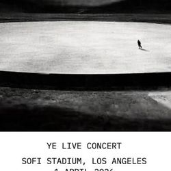 Ye Live Concert Sofi April 1 Floor