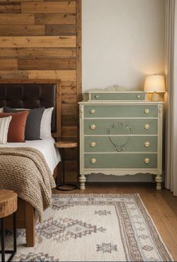 Vintage 5-drawer dresser FREE DELIVERY