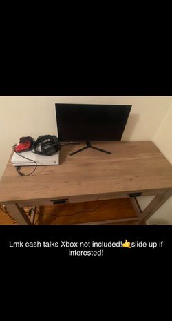 Brand New Desk And Gaming Monitor