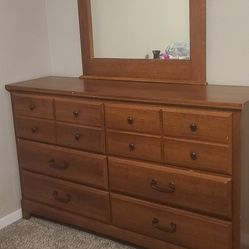 Double Dresser With Mirror
