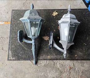 Pair Outdoor patio lights