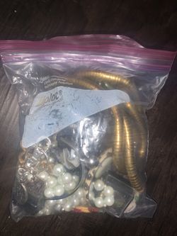Big bag of costume jewelry!