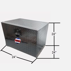 24” Aluminum Diamond Plate Underbed Tool Box