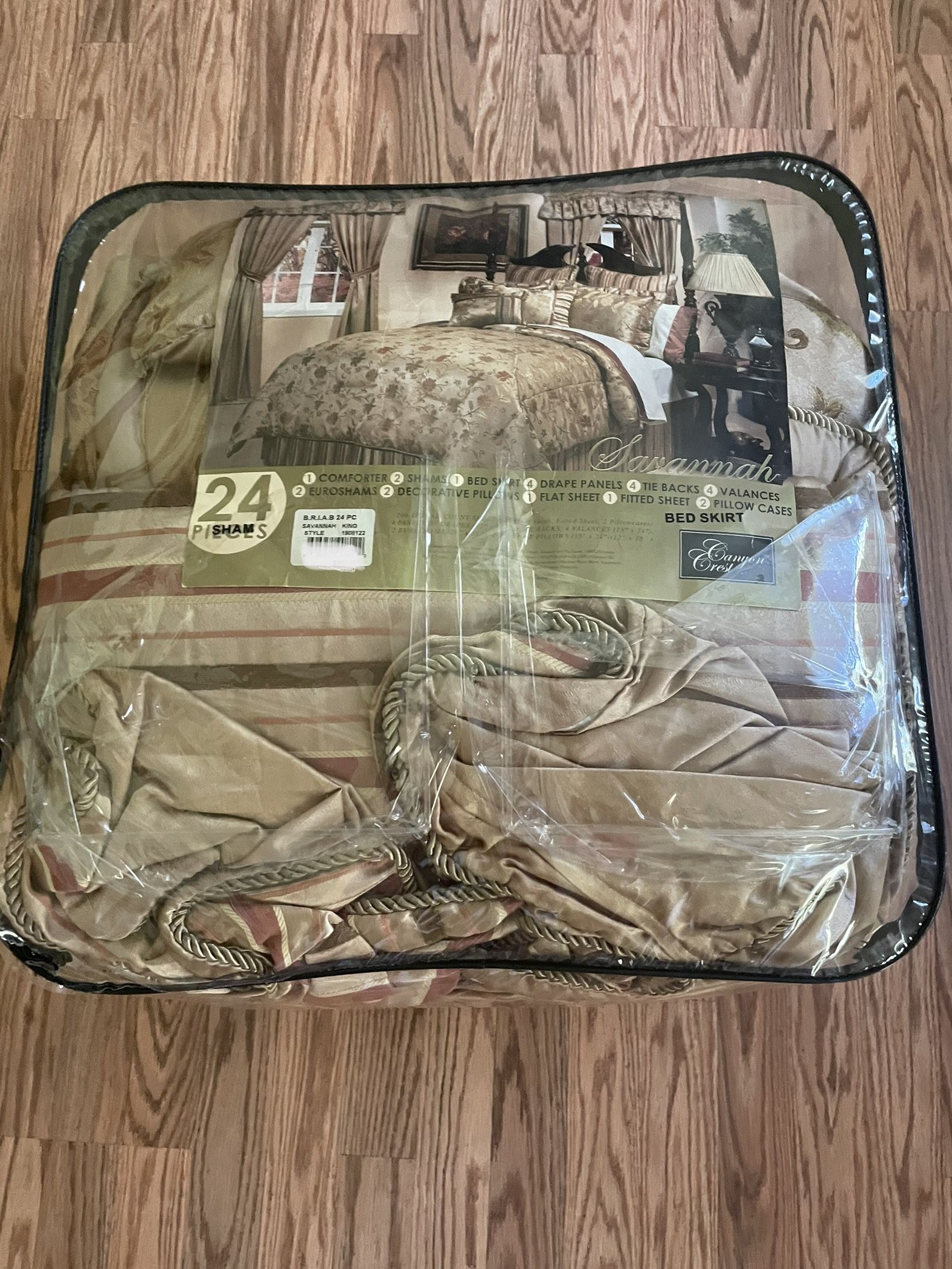 Antique Golden Bed Comforter