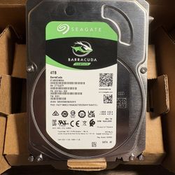 Seagate BarraCuda 4TB Internal Hard Drive HDD – 3.5 Inch Sata 6 Gb/s 5400 RPM 256MB Cache For Computer Desktop PC 