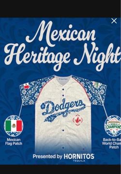 Dodgers Mexican Heritage Jersey XL