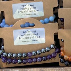 Stone Bracelet Set