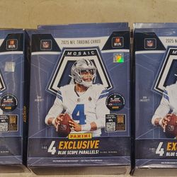 2025 Panini Mosaic Football Hanger Boxes