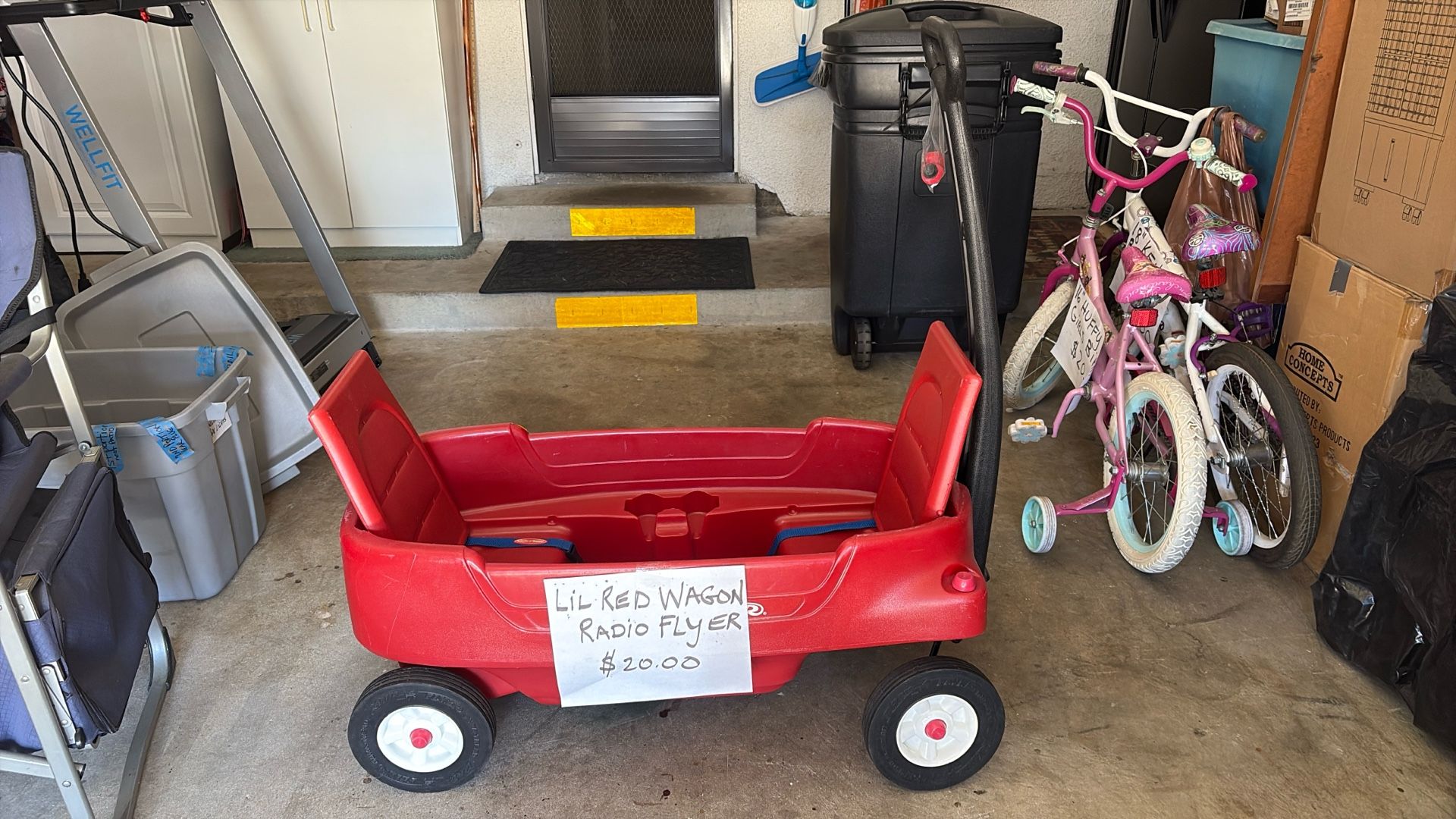 Lil Red Wagon Radio Flyer