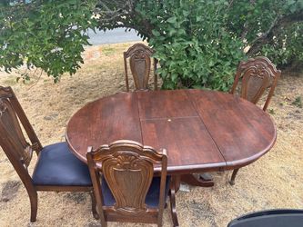 Table and chairs