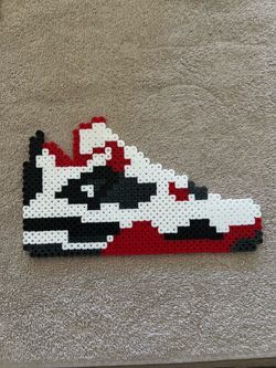 Jordan retro 4 Perler bead