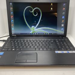 ..TOSHIBA SATELLITE…INTEL CELERON…..C55A....$ 225.00. 500 GB…..HHD...8.0 RAM . READY FOR CLASSES ON LINE OR WORK FROM HOME