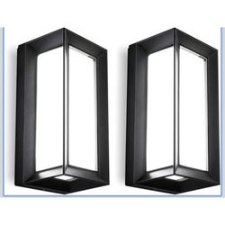 Modern Outdoor Porch Light 6000K Bright Lighting