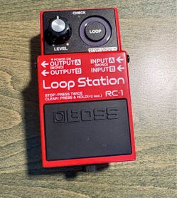 Boss RC-1 Loop Station Guitar Pedal for sale