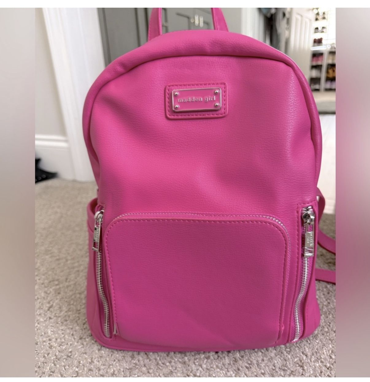 Bright Pink Madden Girl Backpack