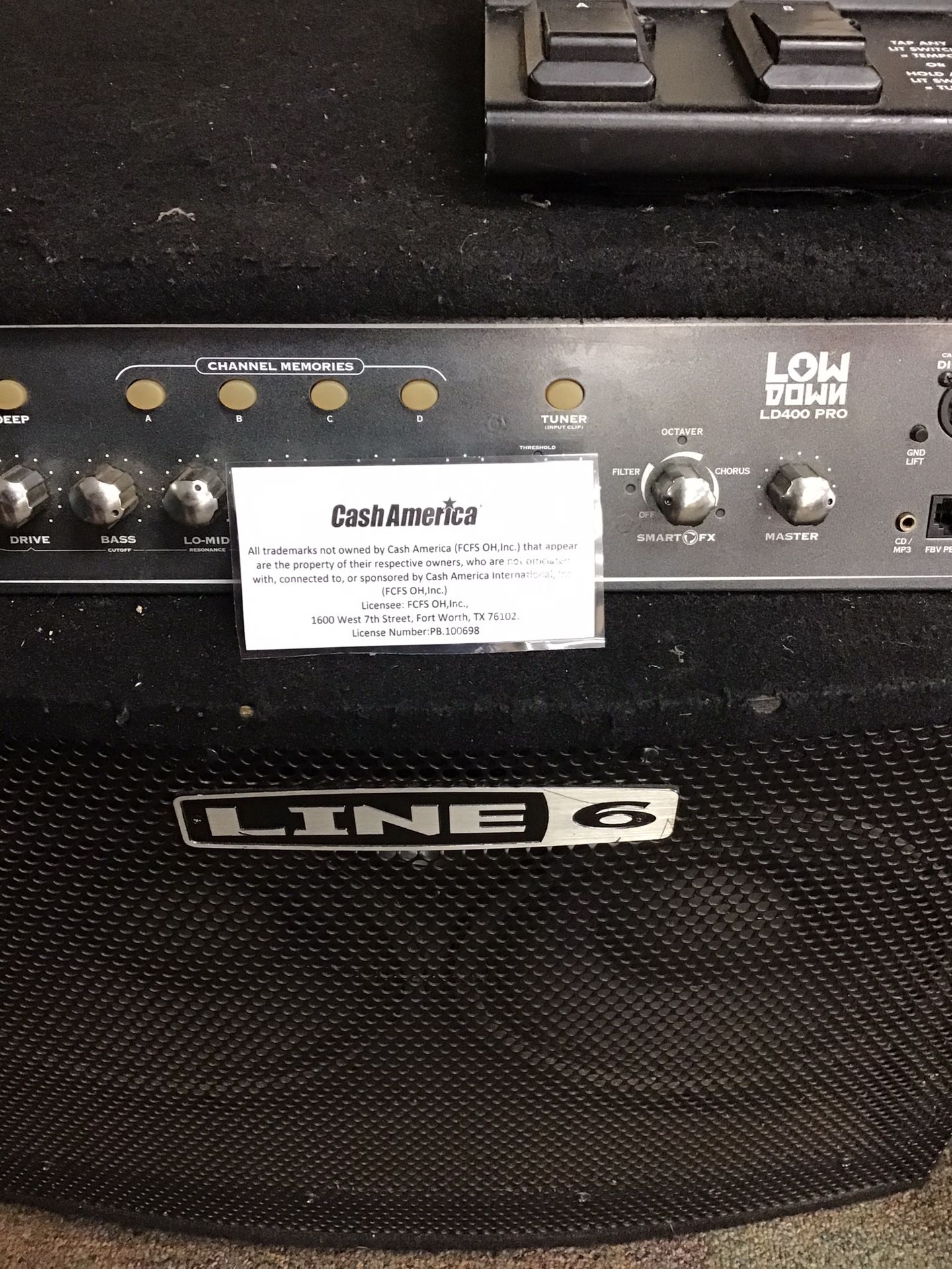 Line 6 Amp & Pedal
