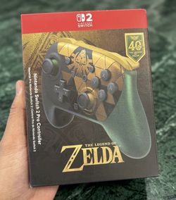 Nintendo Switch 2 Pro Controller – The Legend of Zelda 40th Anniversary Edition