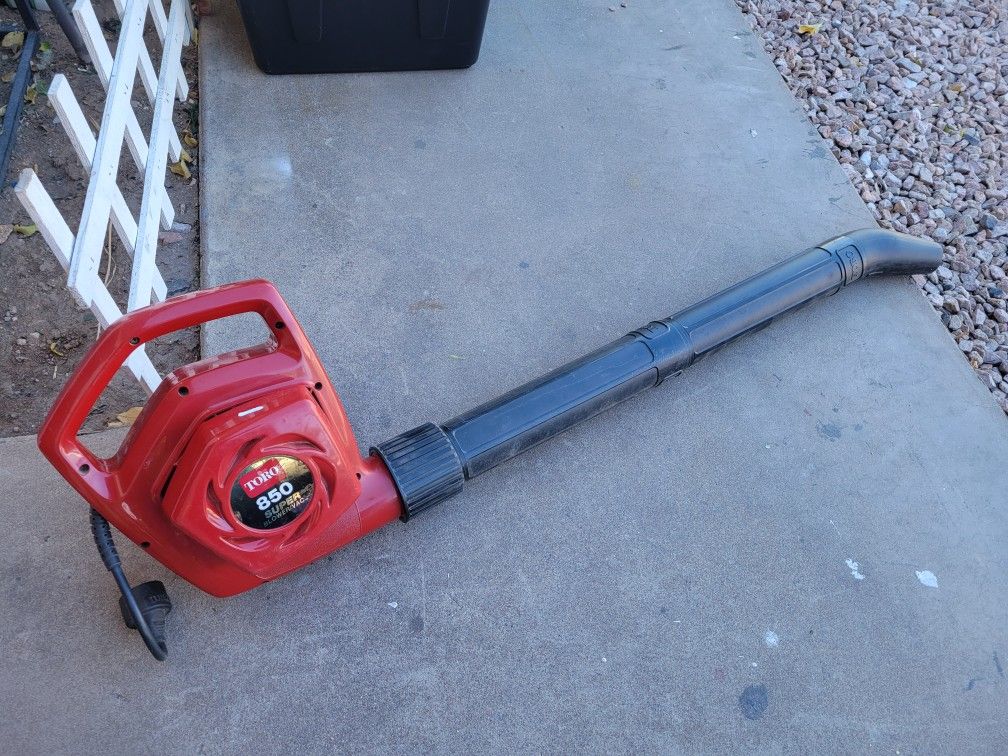 LIKE NEW TORO 850 SUPER BLOWER 2 SPEEDS