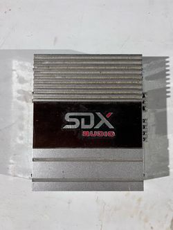 SDX Audio PK06210/212 400W 2-Channel Car Amplifier Bridgeable Amp