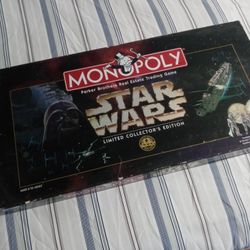 Starwars limited edition monopoly 1996