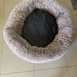 Big Furry Dog Bed