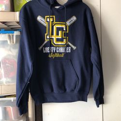 Navy Hooded Sweatshirt 