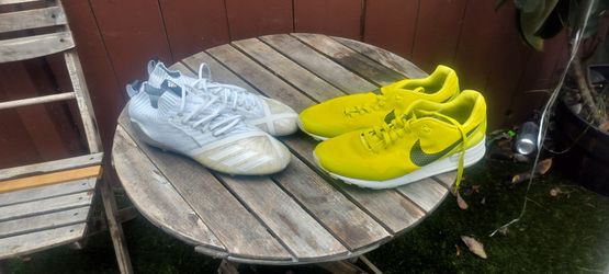 Nike tennis shoes and cleats size 12