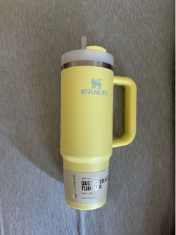 30oz yellow Stanley tumbler