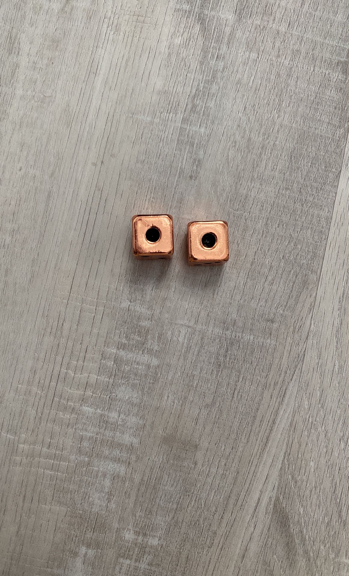 Bronze Plated 6D Dice