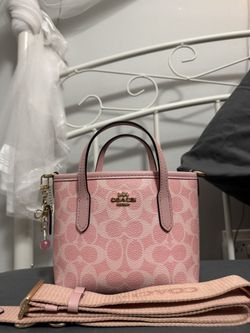 Coach City Mini Tote (pink)