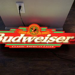 Budweiser Bar light - Vintage