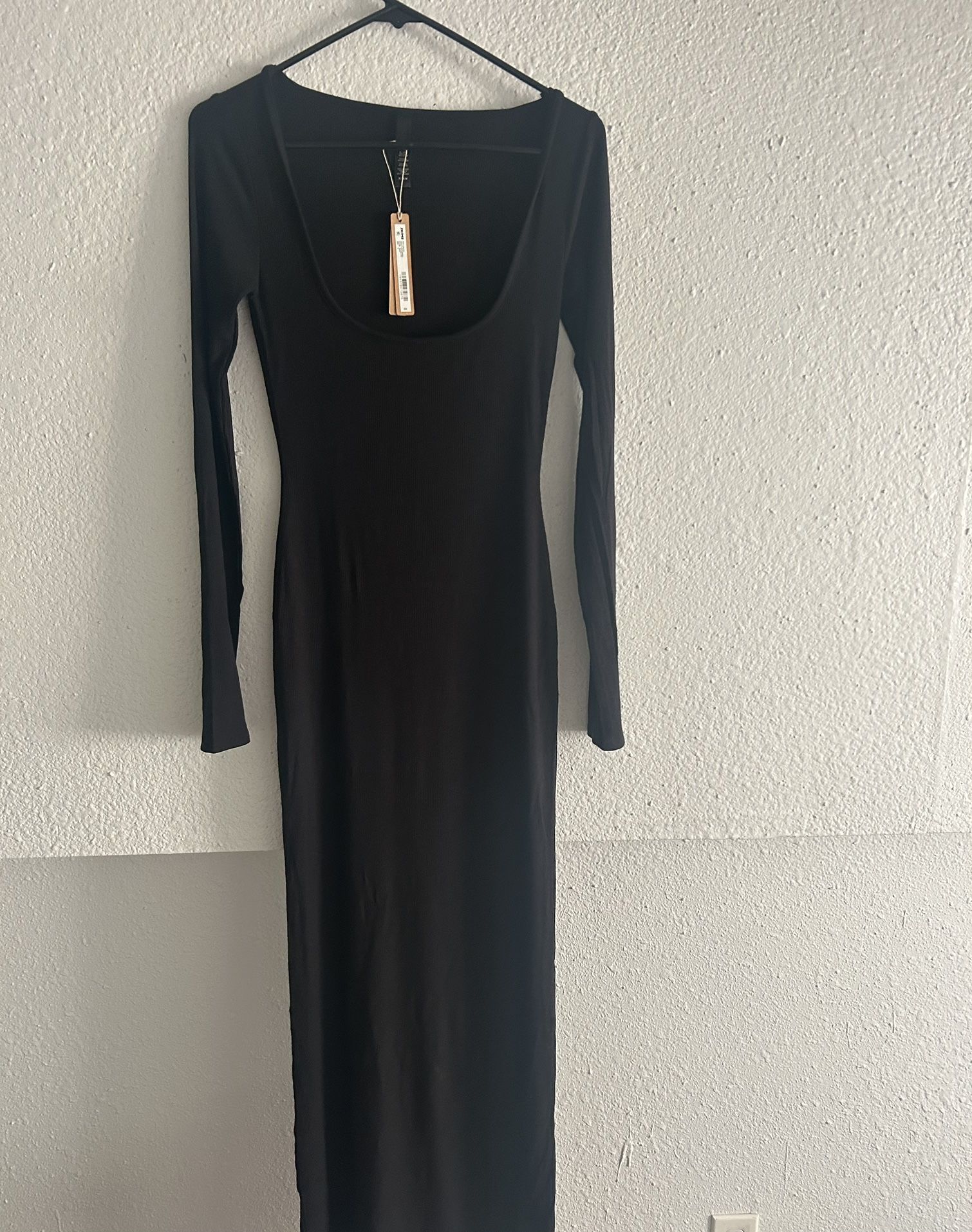 Skims Soft Lounge long sleeve dress