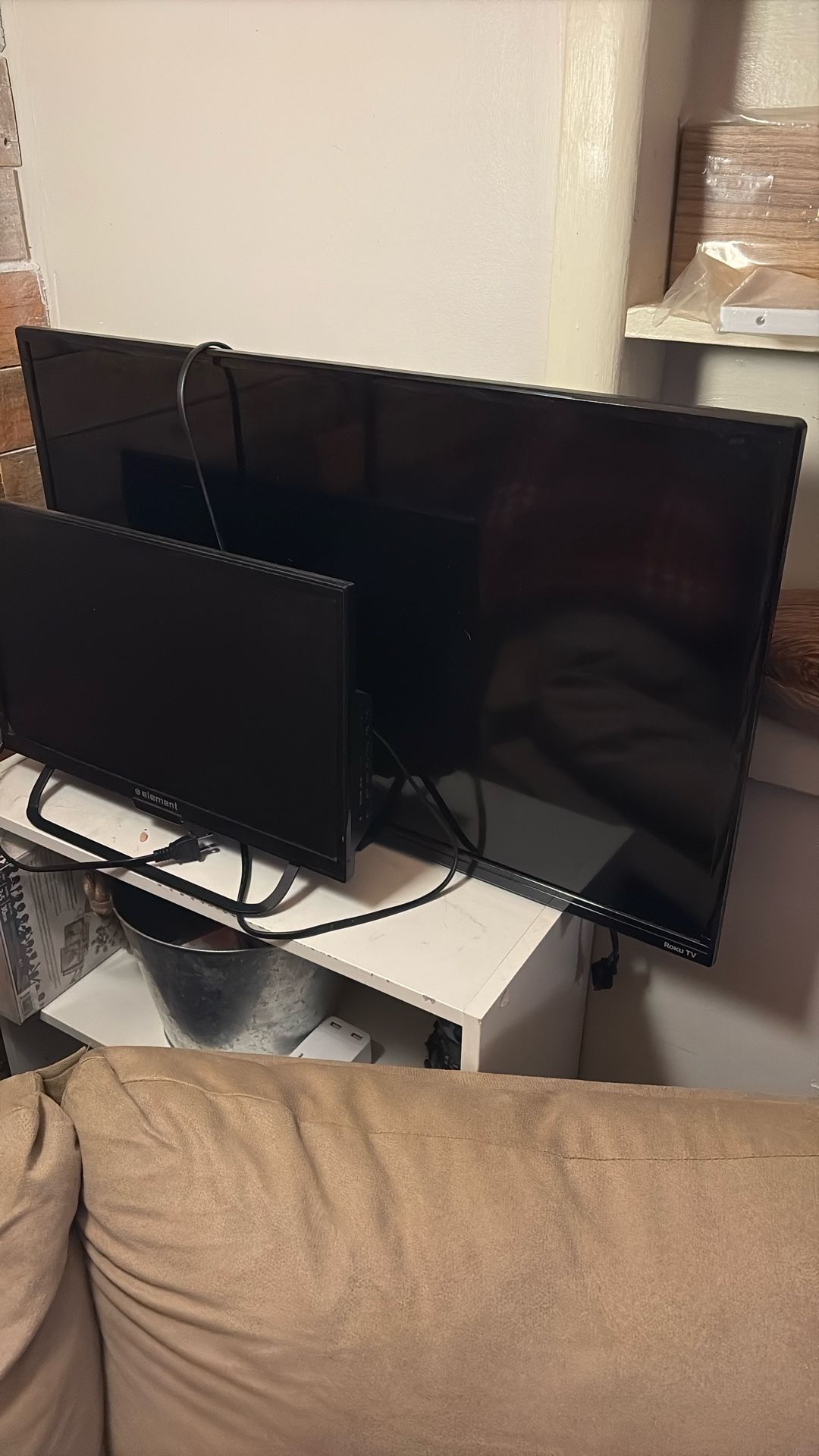 32 Inch Roku Tv No Legs Comes With Flat Mount