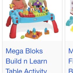 Mega Blocks Table