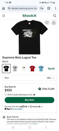 Bela lugosi tee supreme xl