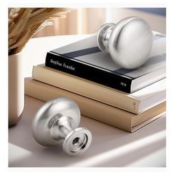 Brushed Nickel Cabinet Knobs, 30 Pack