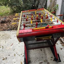 Foosball Table Retro