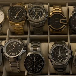 Man watches